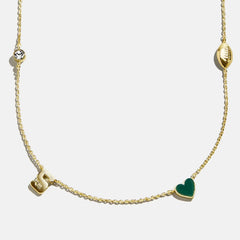 Michigan State University Spaced Charm Necklace - Michigan State University