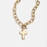 Priscilla Statement Cross Necklace - Classic Cross