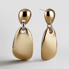 Maude Statement Earrings - Gold