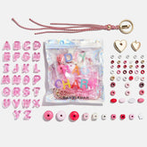 The Mini Custom Bead Kit - Pink/Heart