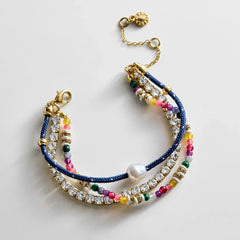 Rowan Semi-Precious Layered Bracelet - St. Barths