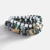 Michigan State University Beaded Bracelet Set - Michigan State University