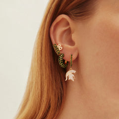 Michigan State University Slogan Earring Set - Michigan State University