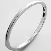 Nadia Classic Hinge Bangle - Classic Thin Silver