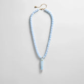 Sun Drift Semi-Precious Pendant Necklace - Blue Fish