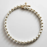 Ondine Pearl Collar Necklace - Pearl