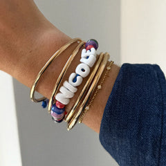 Make Waves Custom Bracelet - Dark Multi