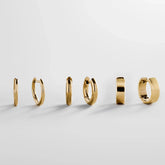 Maris Waterproof Earring Set - Gold
