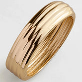 Odessa Hinge Bangle Bracelet - Gold