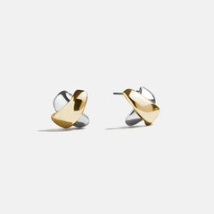 Melanie Stud Earrings - Gold/Silver