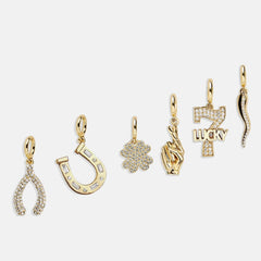 Luck Cluster Charm - Horseshoe