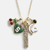 Michigan State University Cluster Charm Necklace - Michigan State University