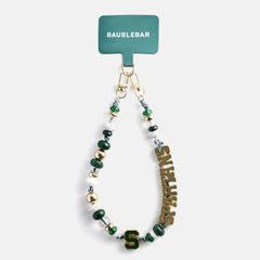 Michigan State University Beaded Bandana Phone Charm - Michigan State University
