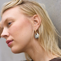 Mila Drop Earrings - Gold/Silver