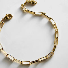 Small Hera Bracelet - Small Gold Plated Brass