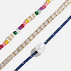 Rowan Semi-Precious Layered Bracelet - St. Barths