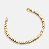 Mickey Mouse Disney Repeating Tennis Bracelet - Gold