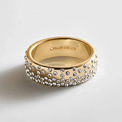 Lola Ring - Gold/Pavé