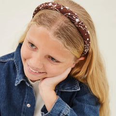 Mane Event Kids Bandana Headband - Brown