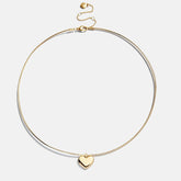 Millie Collar Necklace - Heart Collar Necklace