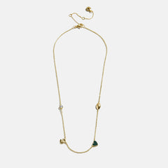 Michigan State University Spaced Charm Necklace - Michigan State University