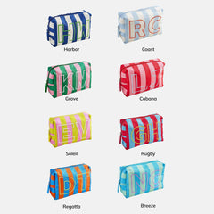 Striped Take It Away Custom Storage Pouch - Custom Cabana