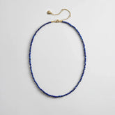 Mini Semi-Precious Necklace - Lapis