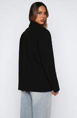 What's His Is Mine Blazer Black