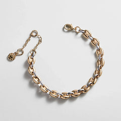 Thalia Mixed Metals Bracelet - Gold/Silver