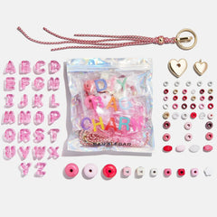 The Mini Custom Bead Kit - Pink/Heart