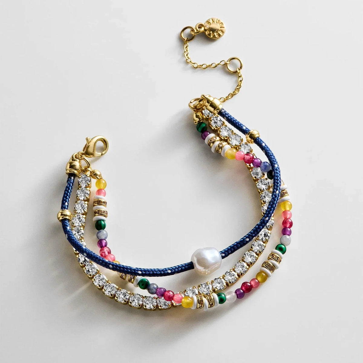 Rowan Semi-Precious Layered Bracelet - St. Barths