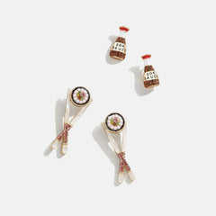 Soy Cute Earring Set - Soy Cute Earring Set