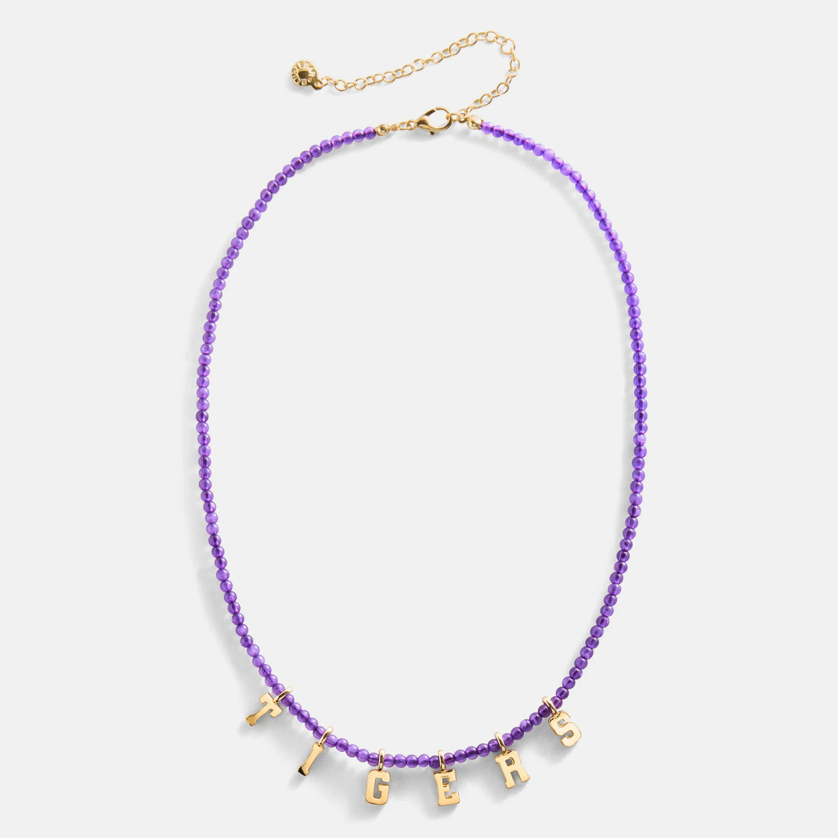 Louisiana State University Delicate Beaded Necklace - Louisiana State University