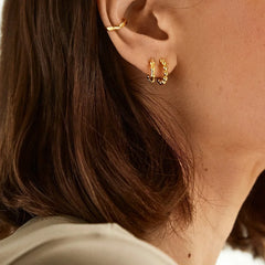 Leidy 18K Gold Ear Cuff - Gold