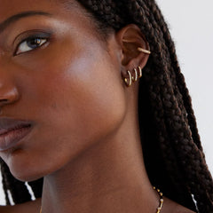 Niata Waterproof Earring Set - Gold/Pavé
