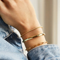 Small Hera Bracelet - Small Gold Plated Brass