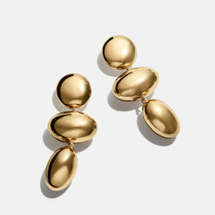 Mira Statement Earrings - Gold