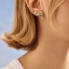 Paddles Up Earring Set - Pickleball