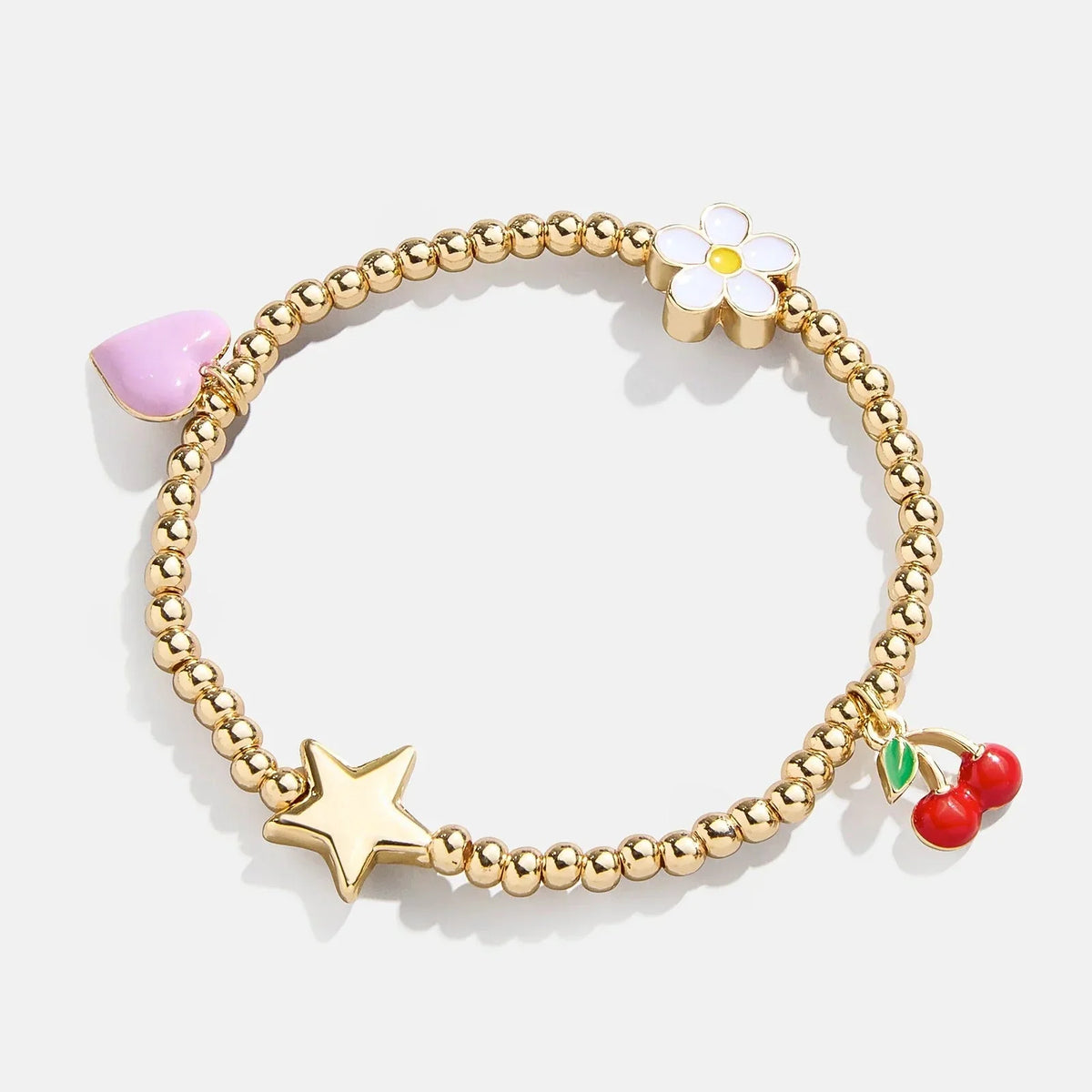 Made You Smile Kids' Charm Bracelet - Cherry
