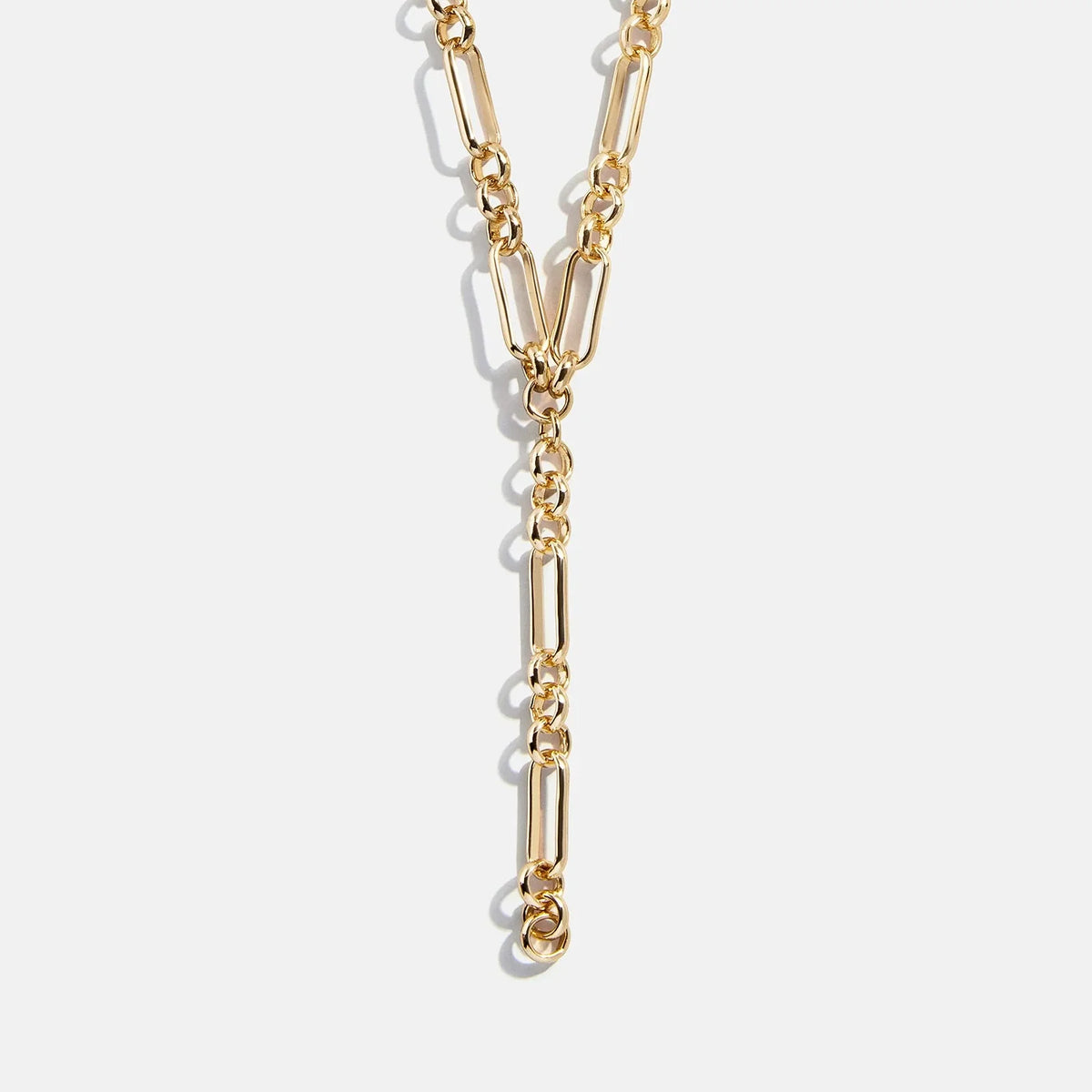 Liv Chunky Lariat Necklace - Gold