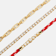 Rowan Semi-Precious Layered Bracelet - Shanghai