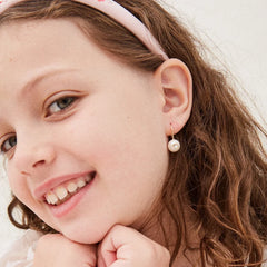 McKenna Kids' Earrings - Pearl