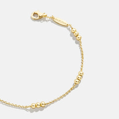 Rylee 14K Gold Bracelet - Gold Bead