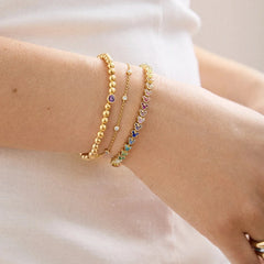 Mickey Mouse Disney Repeating Tennis Bracelet - Multi