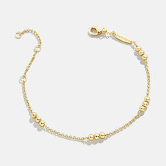 Rylee 14K Gold Bracelet - Gold Bead