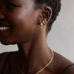 Spritz In My Step Earring Set - Aperol Spritz
