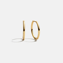 Verbena 18K Gold Earrings - 15MM