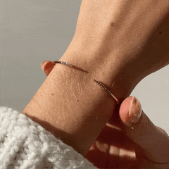 Rima 18K Gold Cuff Bracelet - Smooth Gold