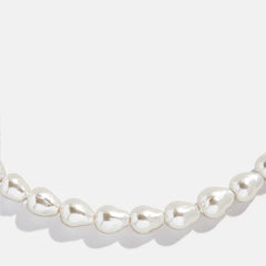 Ondine Pearl Collar Necklace - Pearl
