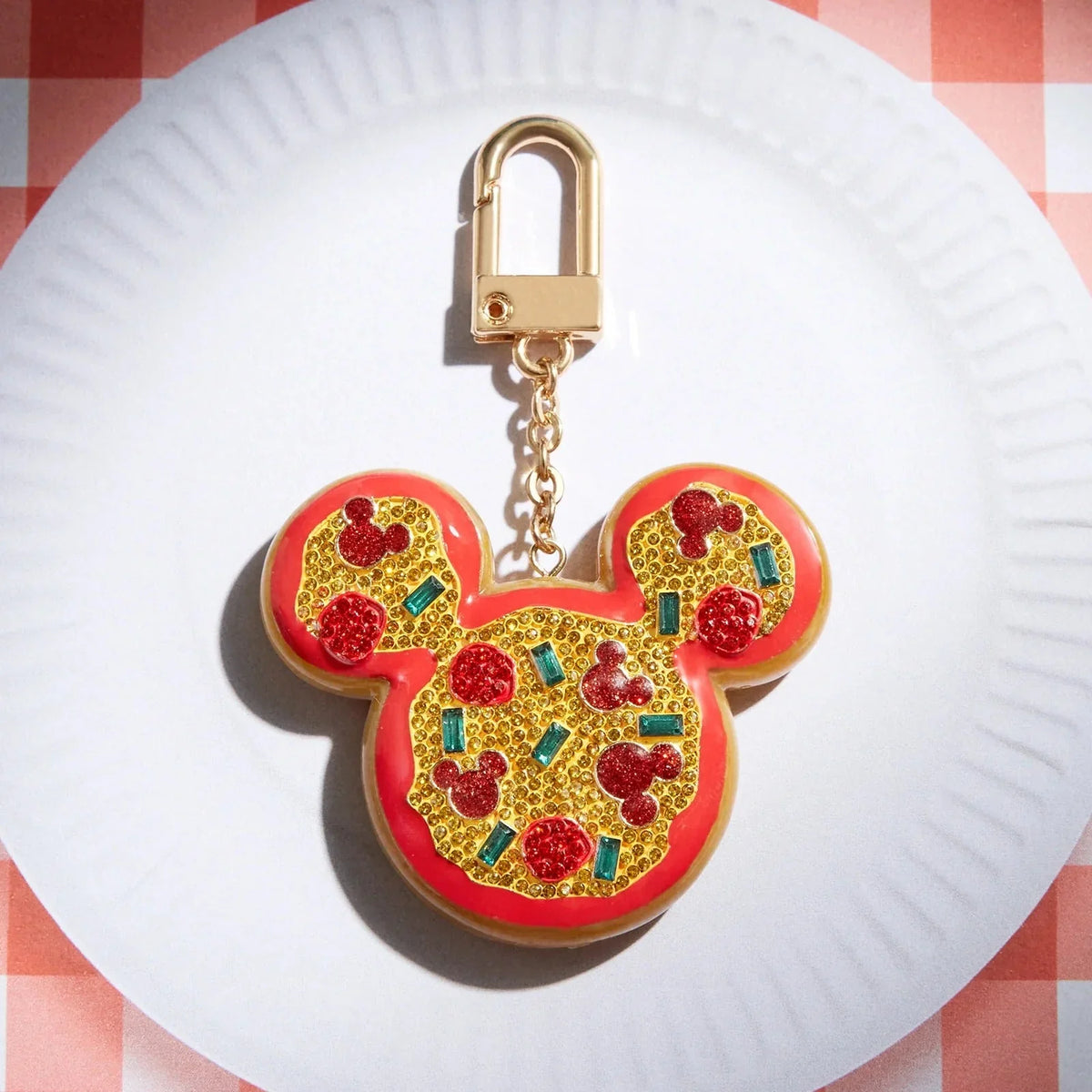 Mickey Mouse Disney Pizza Bag Charm - Disney Pizza Bag Charm